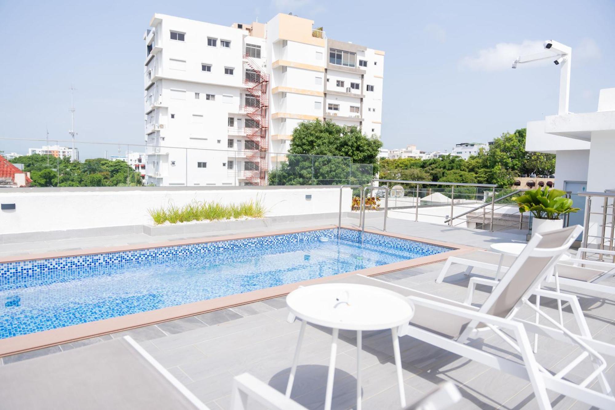 Hotel Stay Here Suites Санто-Доминго Экстерьер фото